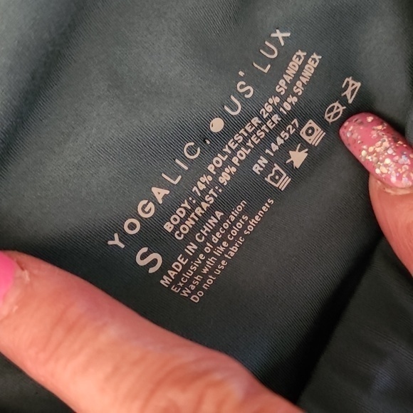 Green yogalicious lux size small - Picture 4 of 8